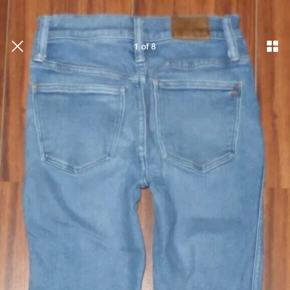 WOMENS MADEWELL 10” HIGH-RISE SKINNY STRETCH